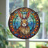 Harry Hare Stained Glass Effect Suncatcher